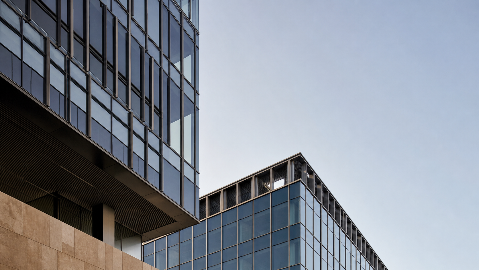 Contemporary glass and stone architecture in Perth, Western Australia